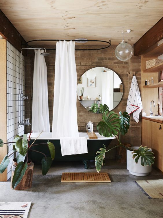 Minimalist Bathroom Ideas With Tropical Style